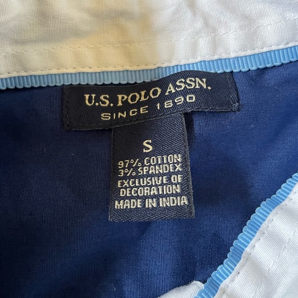 U.S. POLO ASSN. Long Sleeve Polo Casual Shirt S - Picture 3 of 12